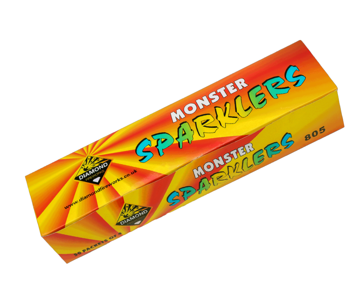 Wholesale - Monster Sparklers x 300 Packs