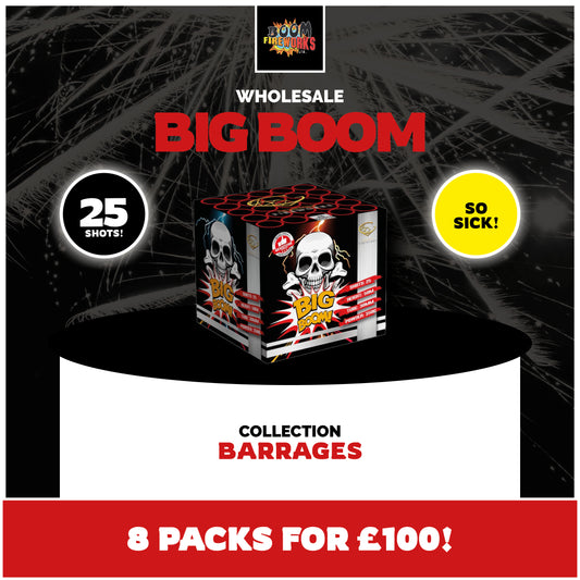 Wholesale - Big Boom x 8 Pieces