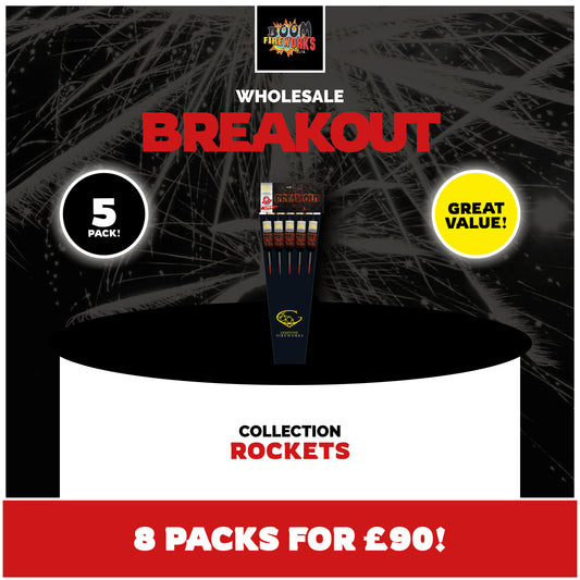 Wholesale - Breakout x 8 Packs