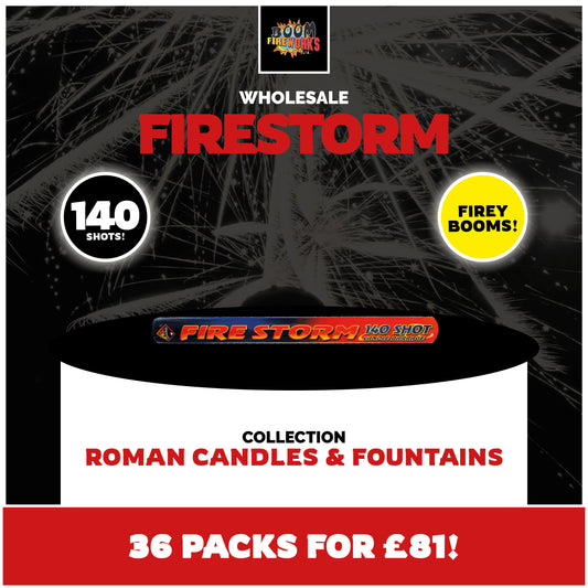 Wholesale - Firestorm x 36 Pieces