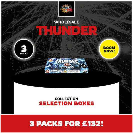 Wholesale - Thunder x 3 Packs
