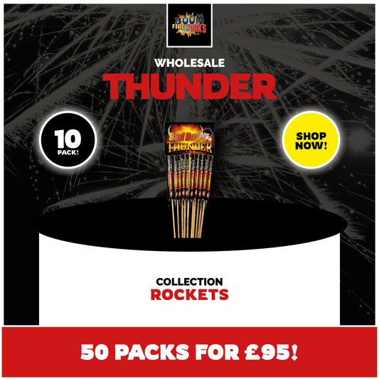 Wholesale - Thunder x 50 Packs