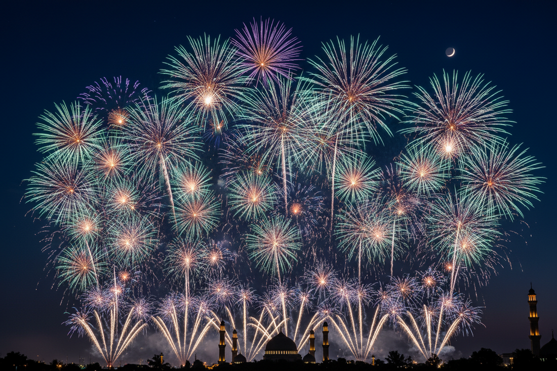 Celebrating Eid with Fireworks