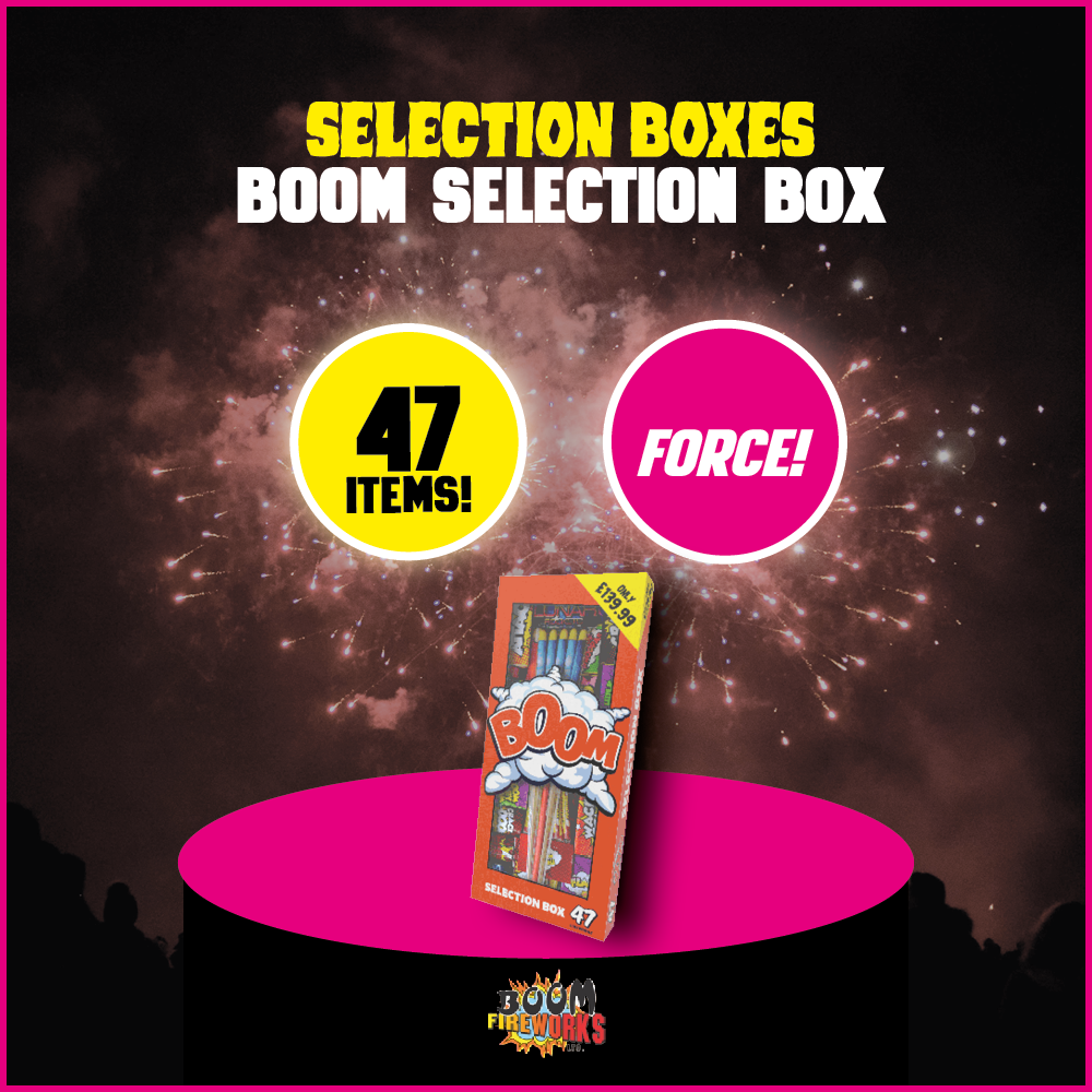 Nov Box Boom Boom Selection Box – Boom Fireworks LTD
