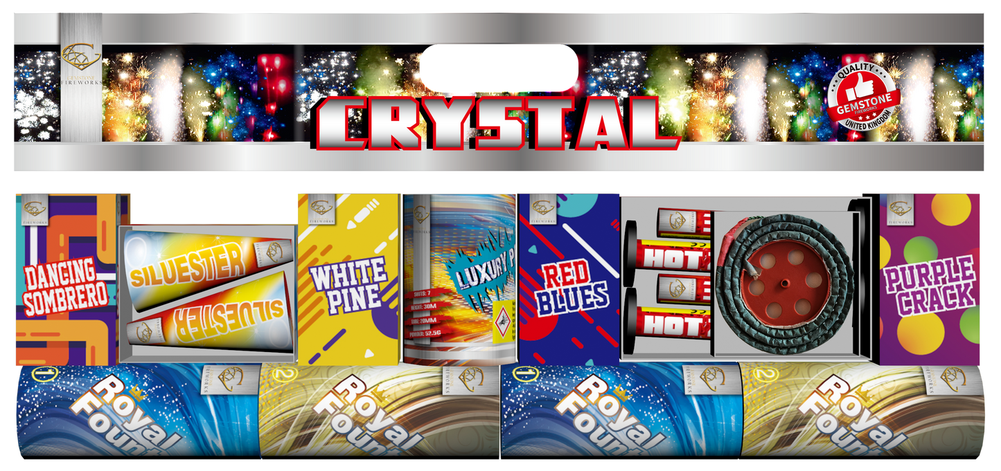 Wholesale - Crystal Pack Selection Box x 10 Packs