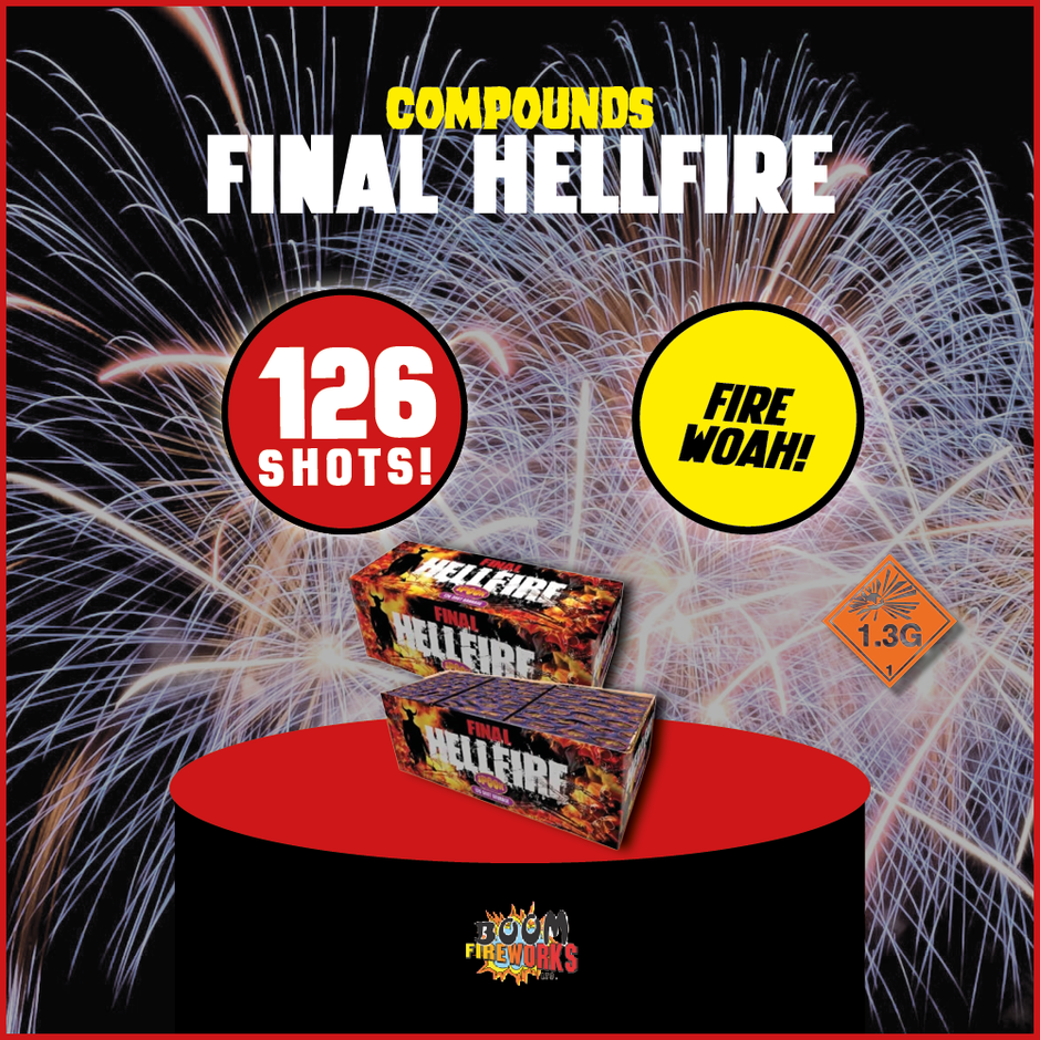 Wallop Firework Compound Compounds – Boom Fireworks LTD