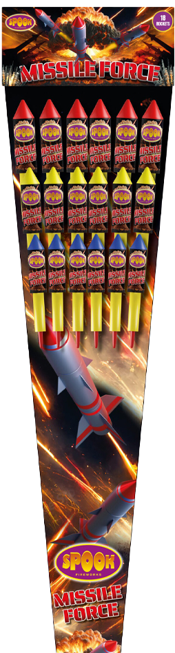 Wholesale - Missile Force x 6 Packs