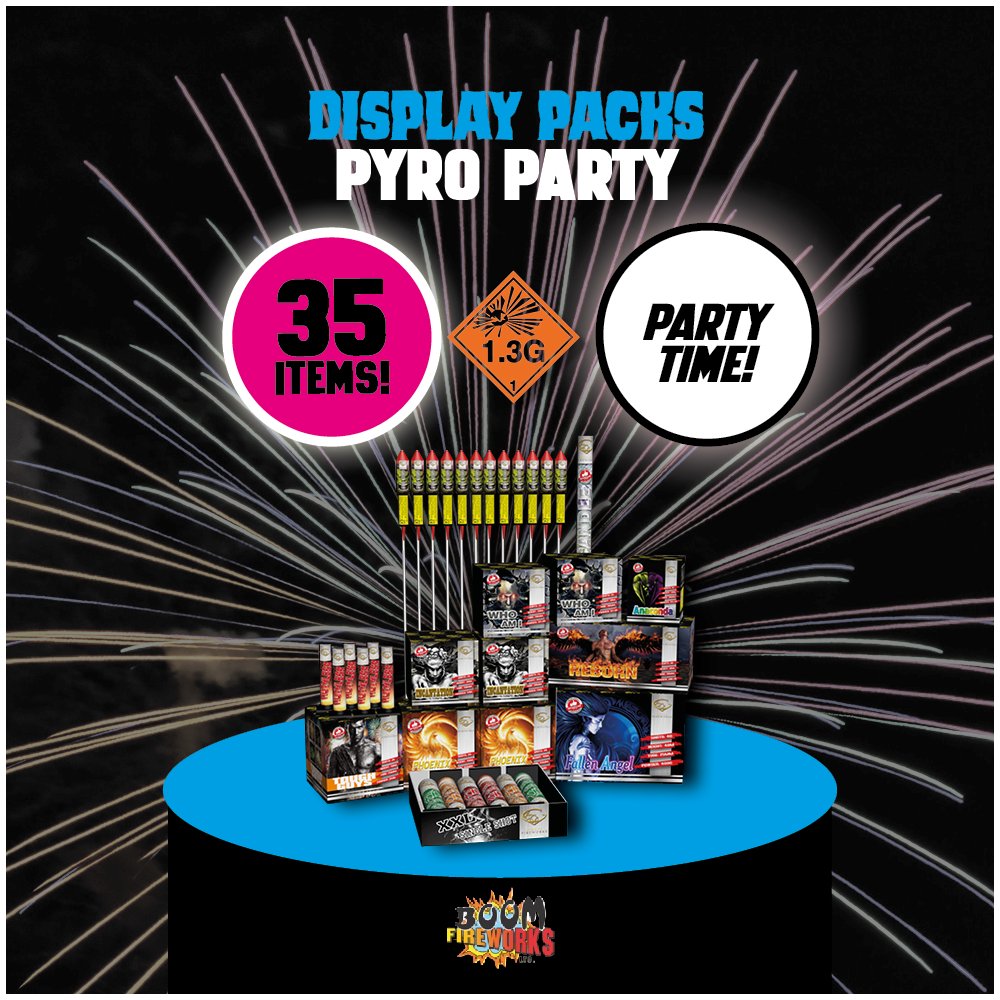 Pyro Club Pyro Party – Boom Fireworks LTD