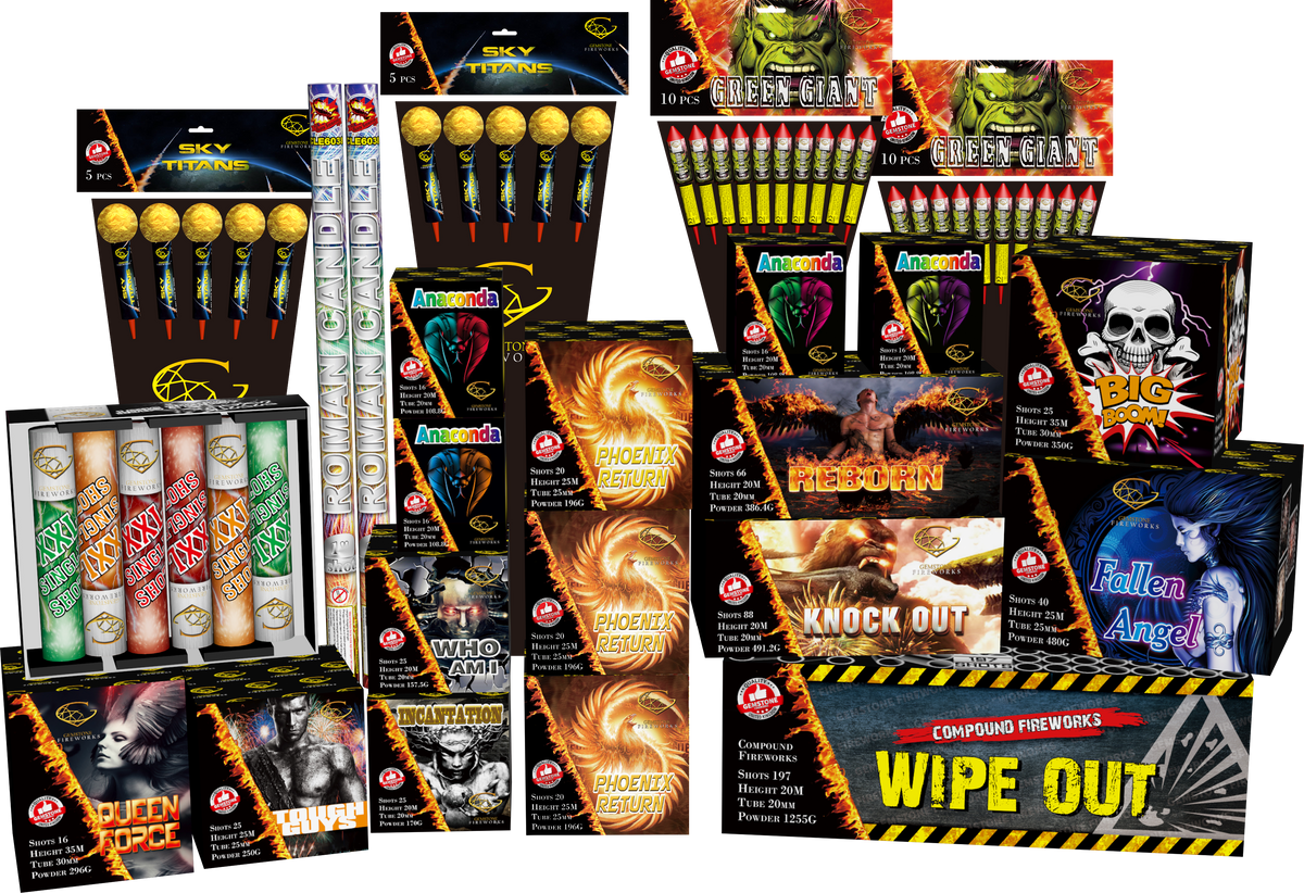 Pyro Show – Boom Fireworks LTD
