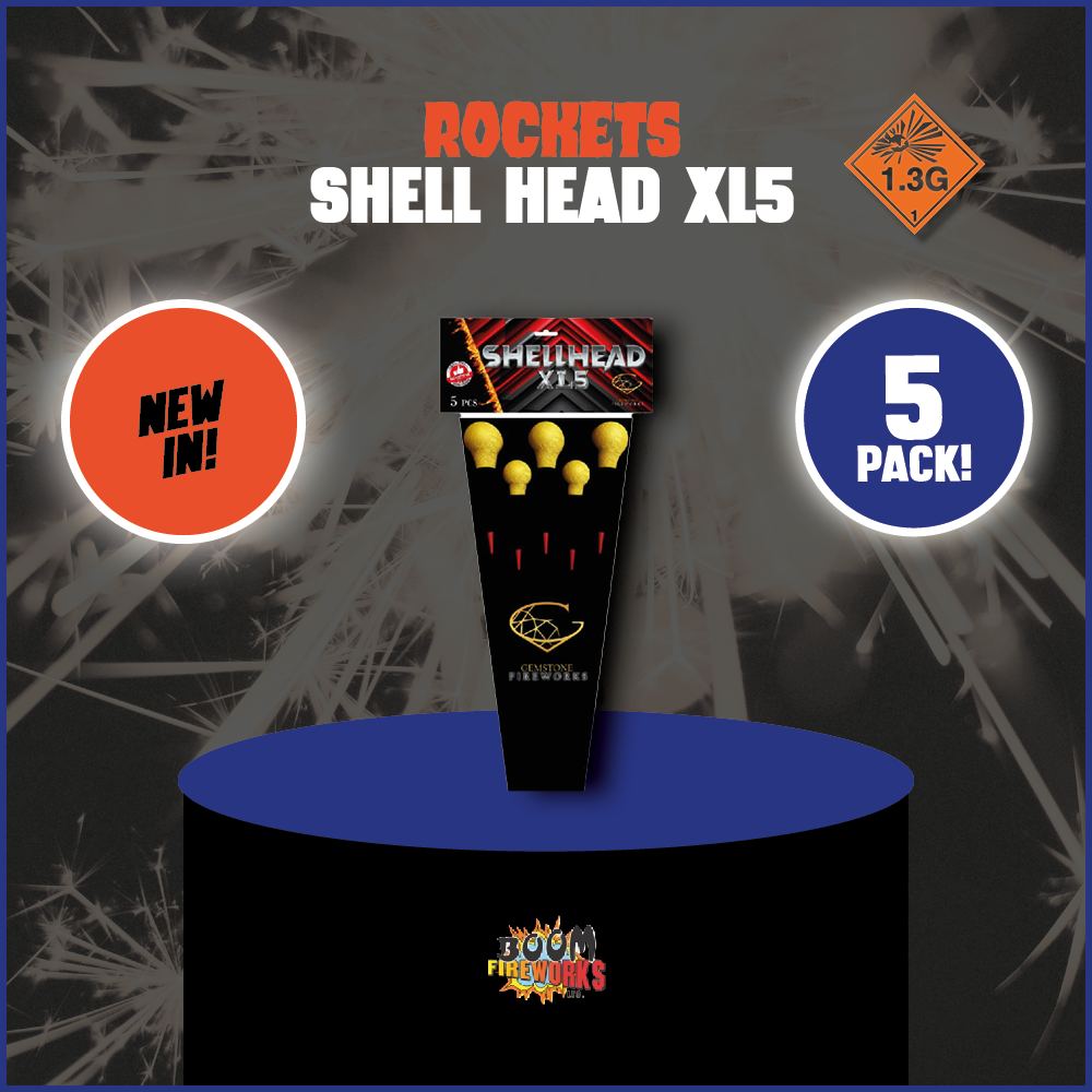 Shell Head XL5 – Boom Fireworks LTD