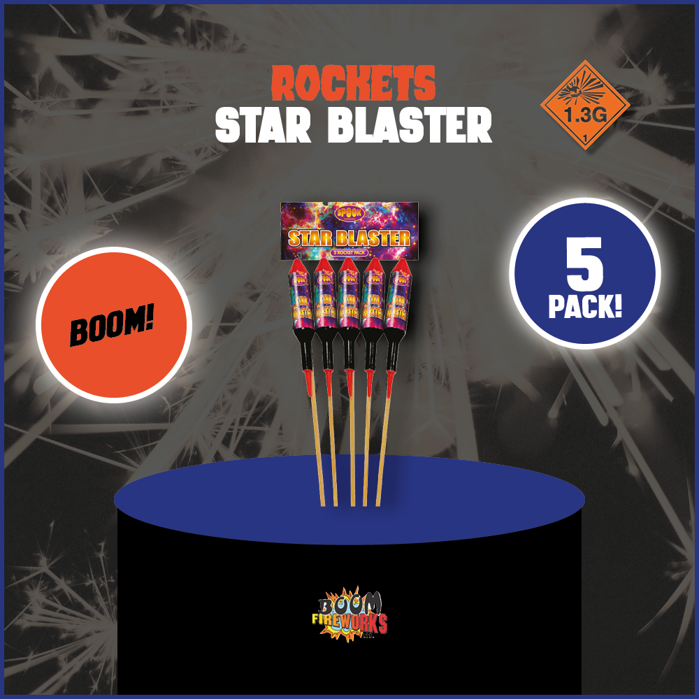 Star Blaster – Boom Fireworks LTD