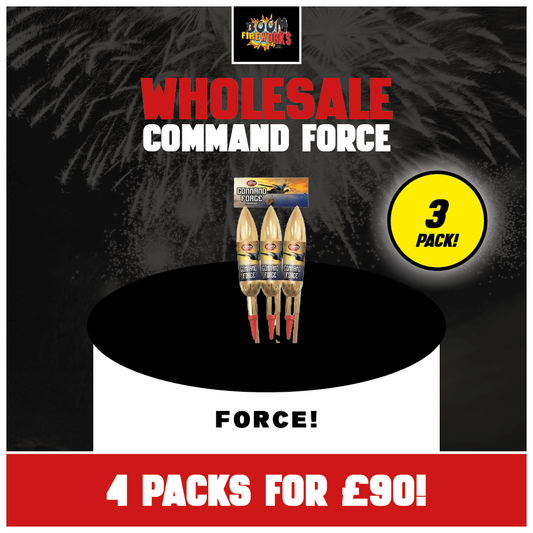 Wholesale - Command Force x 4 Packs