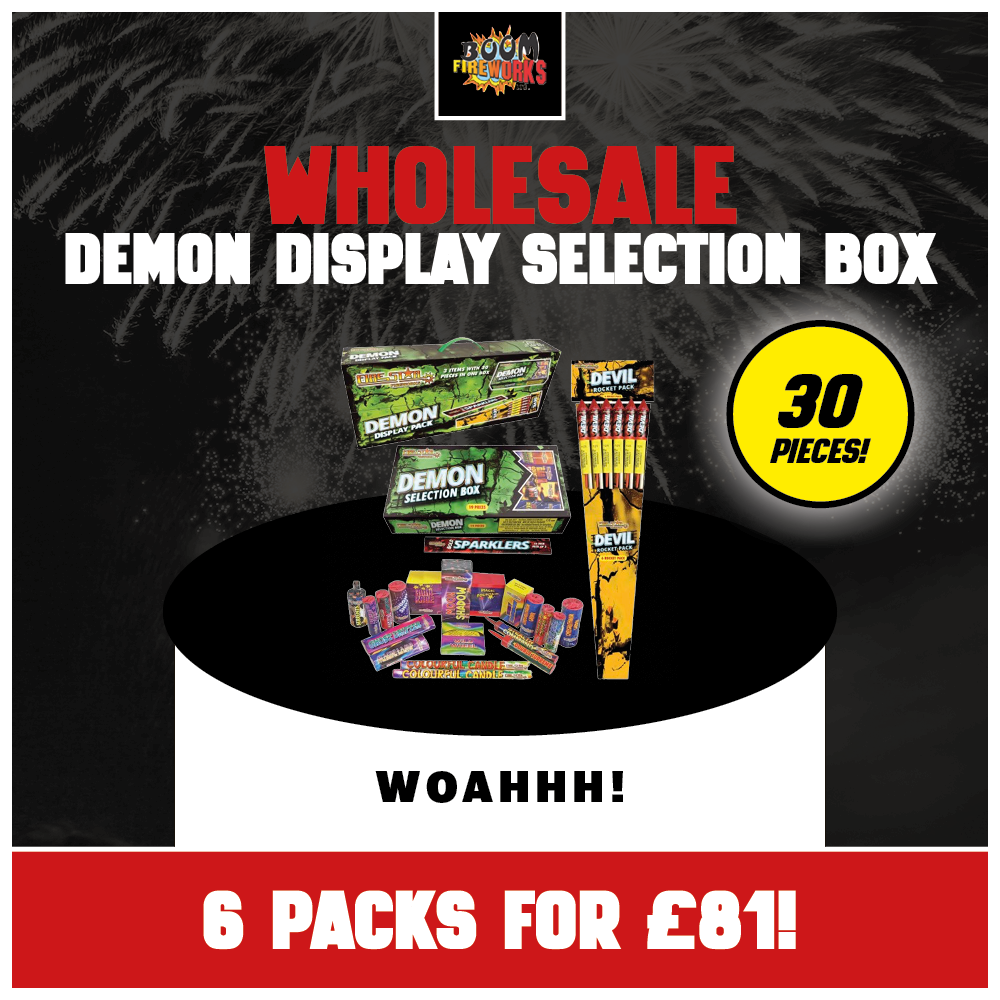 Wholesale - Demon Display Selection Box x 6 Packs