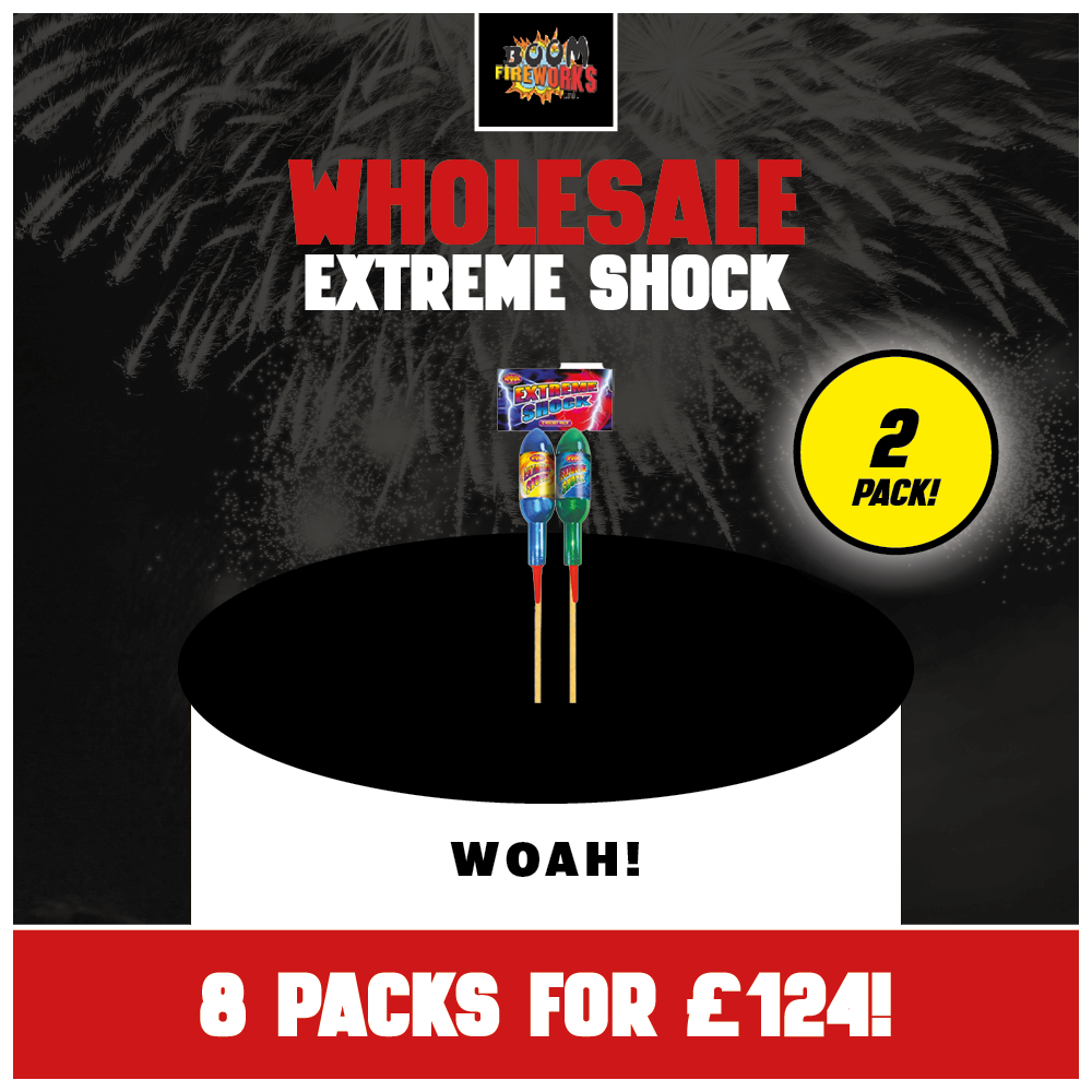 Wholesale - Extreme Shock x 8 Packs