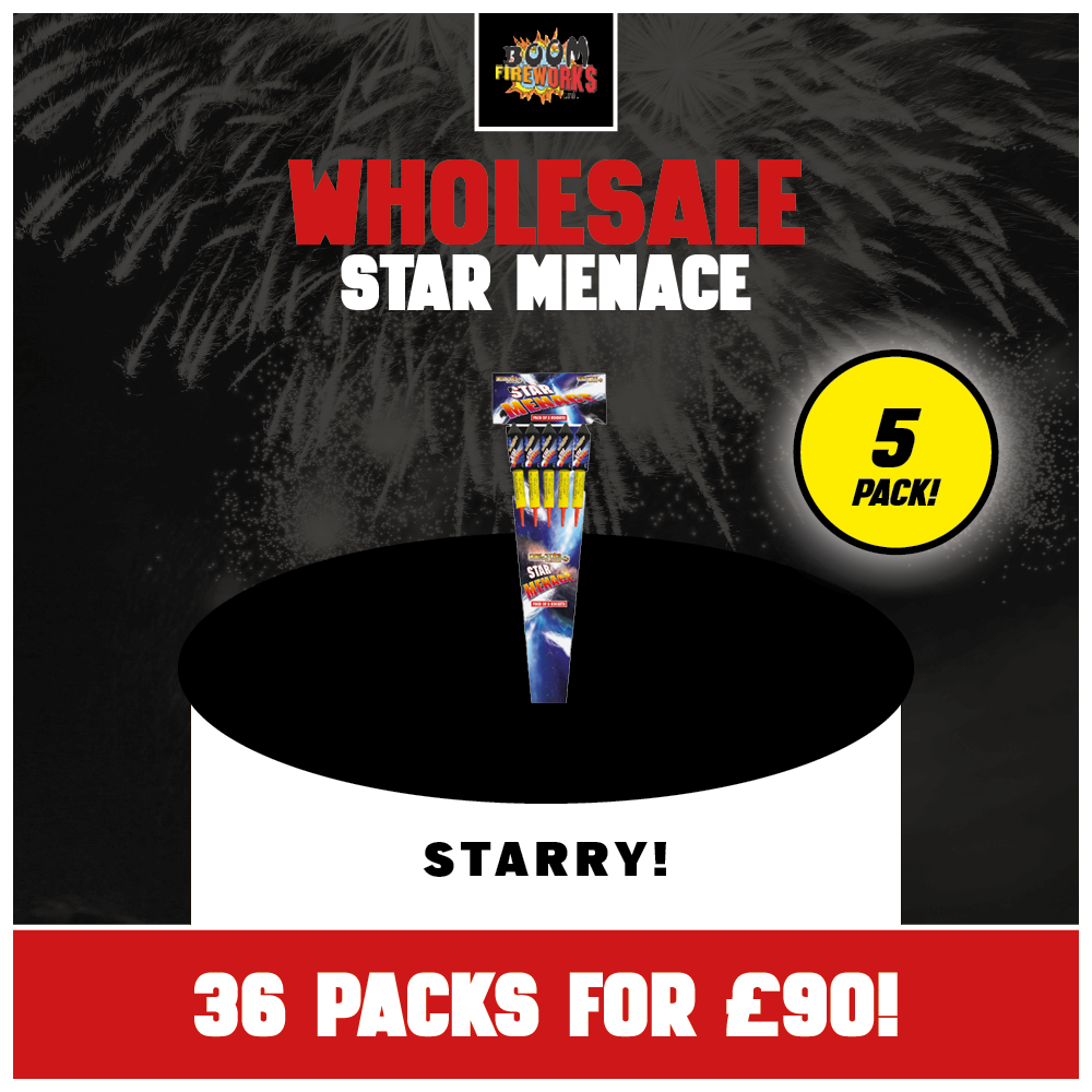 Wholesale - Star Menace x 36 Packs