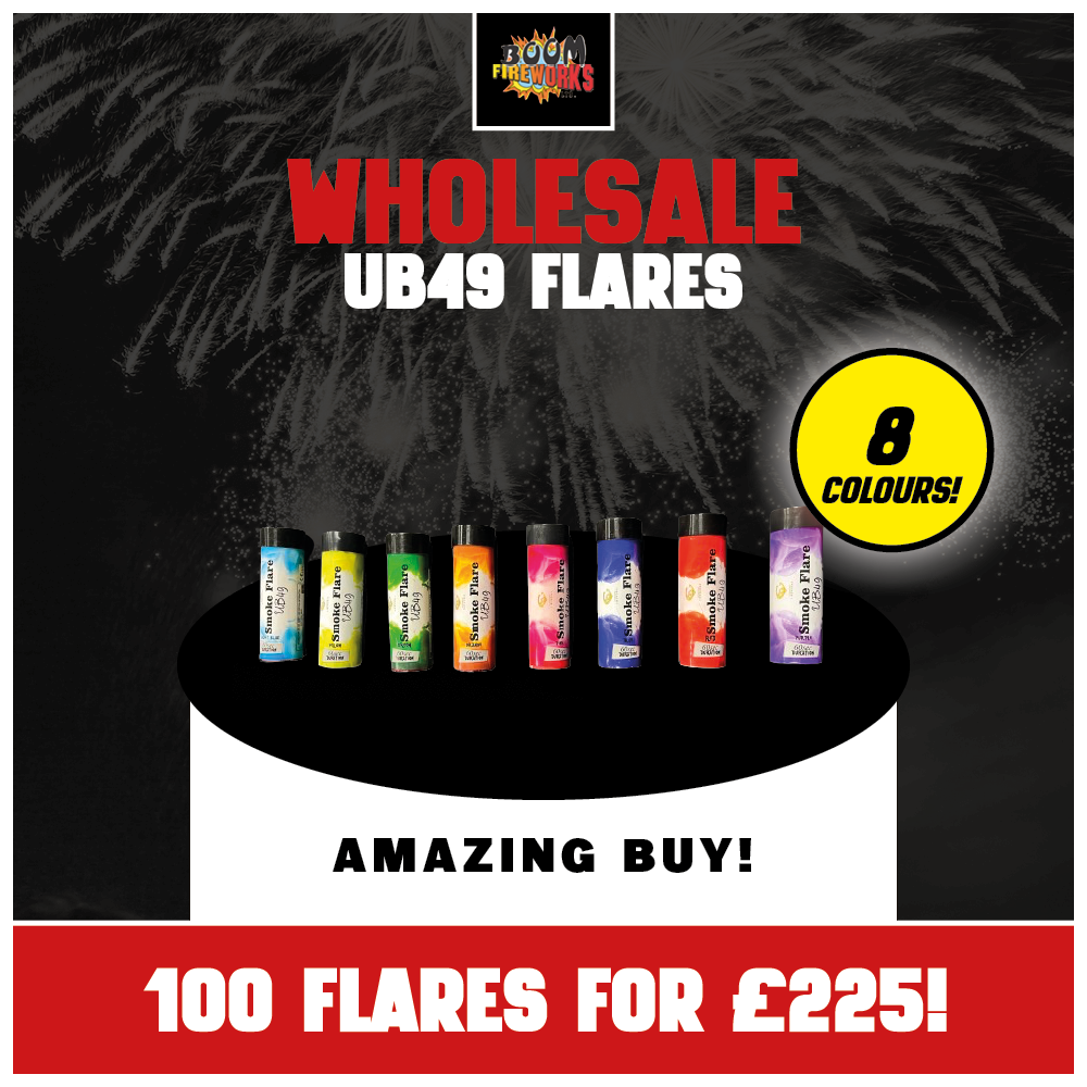 Wholesale - UB49 Flares x 100 Pieces