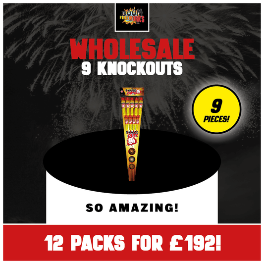 Wholesale - 9 Knockouts x 12 Packs