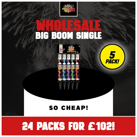 Wholesale - Big Boom Single x 24 Packs