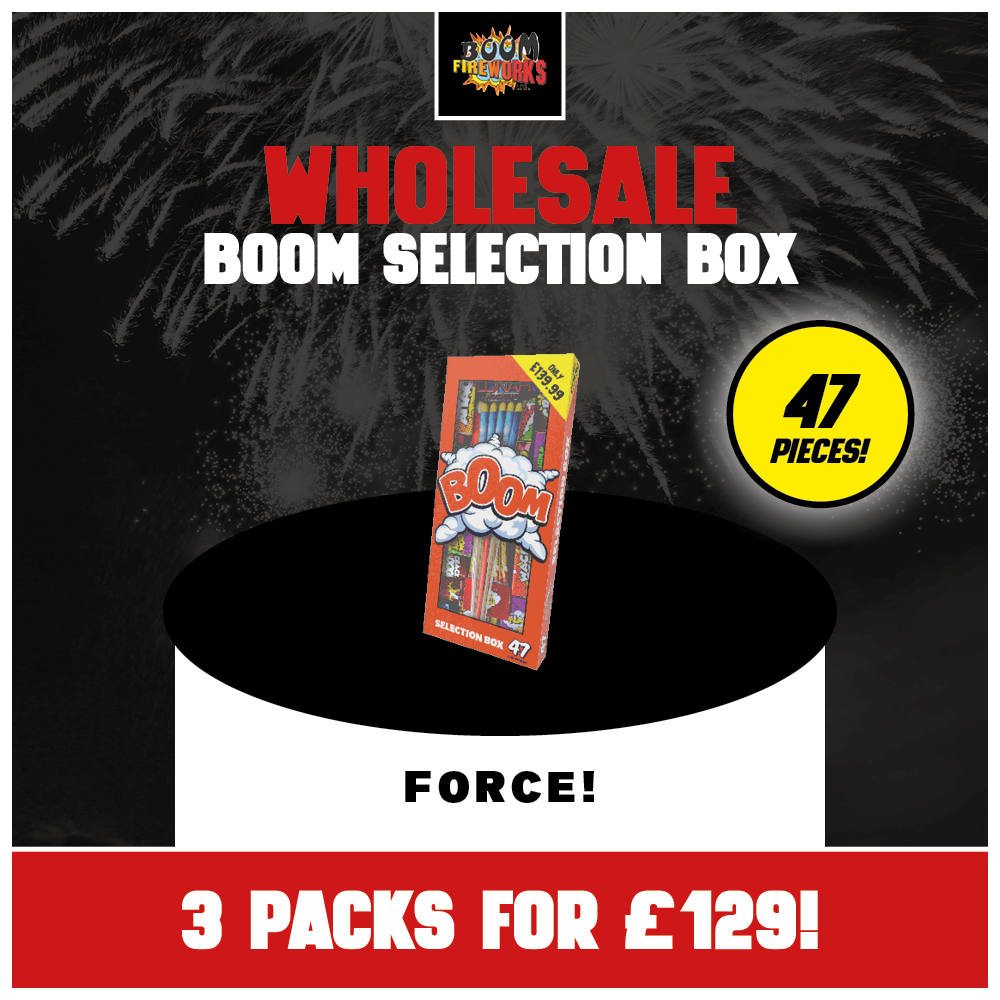 Wholesale - Boom Selection Box x 3 Packs