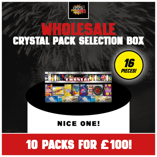 Wholesale - Crystal Pack Selection Box x 10 Packs