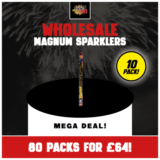 Wholesale - Magnum Sparklers x 80 Packs