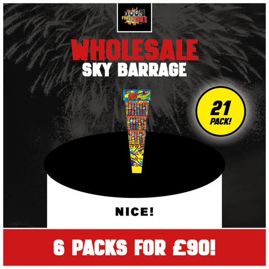 Wholesale - Sky Barrage x 6 Packs