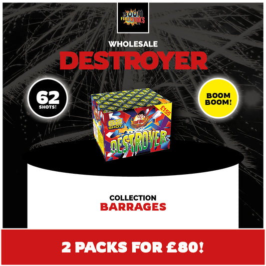 Wholesale - Destroyer x 2 Packs