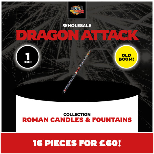 Wholesale - Dragon Attack x 16 Pieces