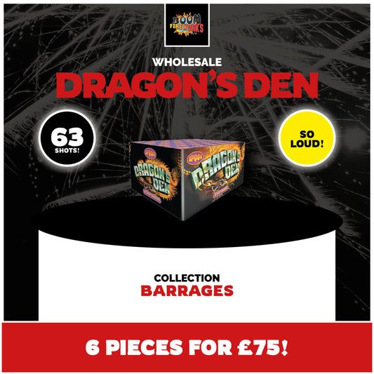 Wholesale - Dragon's Den x 6 Pieces