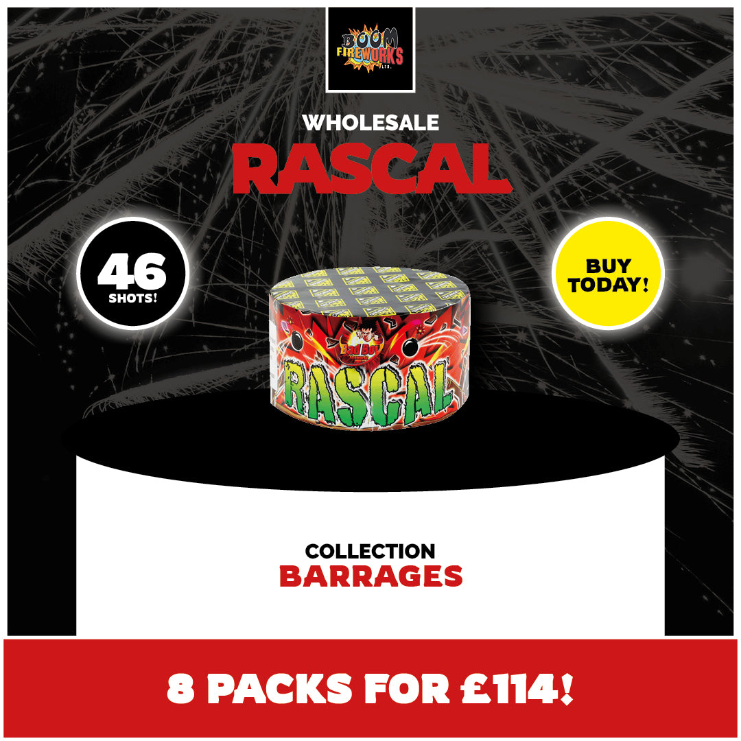 Wholesale - Rascal x 8 Packs