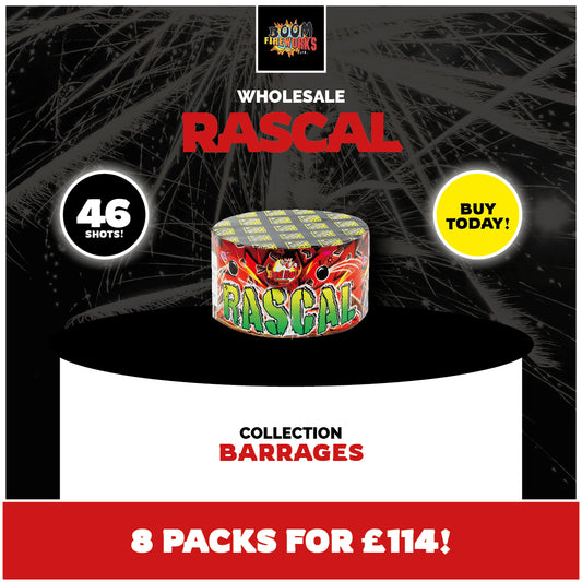Wholesale - Rascal x 8 Packs
