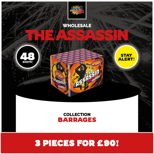 Wholesale - The Assassin x 3 Pieces