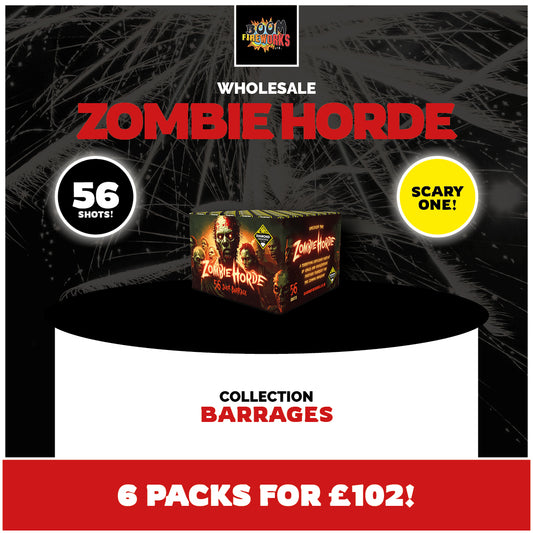 Wholesale - Zombie Horde x 6 Packs