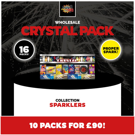 Wholesale - Crystal Pack x 10 Packs