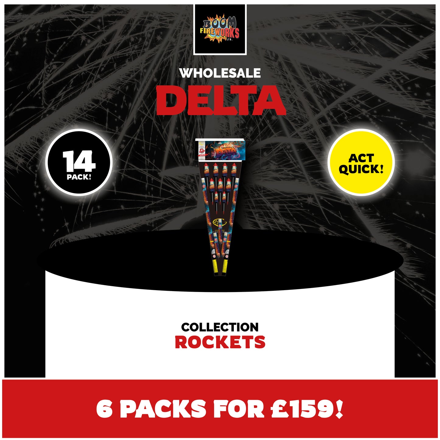 Wholesale - Delta x 6 Packs