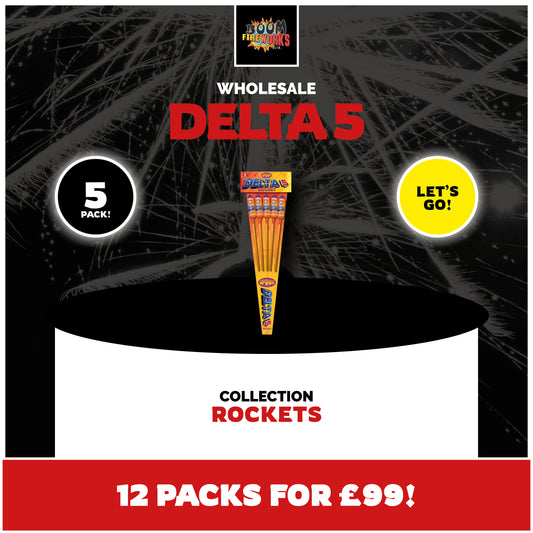 Wholesale - Delta 5 x 12 Packs