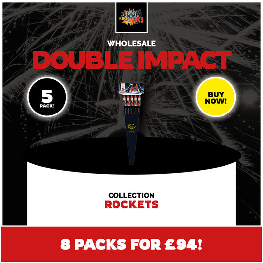 Wholesale - Double Impact x 8 Packs