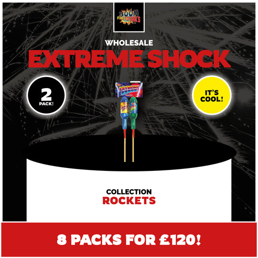 Wholesale - Extreme Shock x 8 Packs