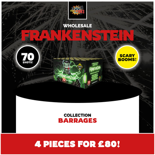 Wholesale - Frankenstein x 4 Pieces