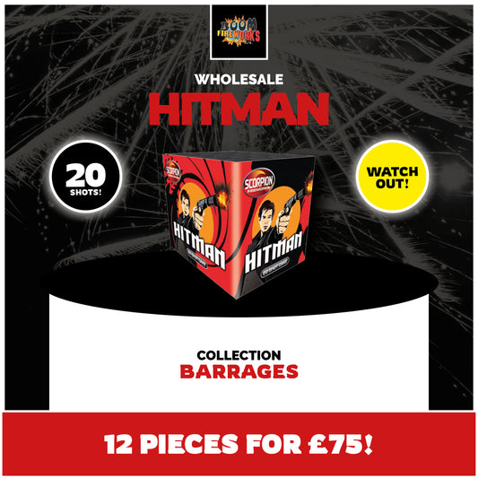 Wholesale - Hitman x 12 Pieces