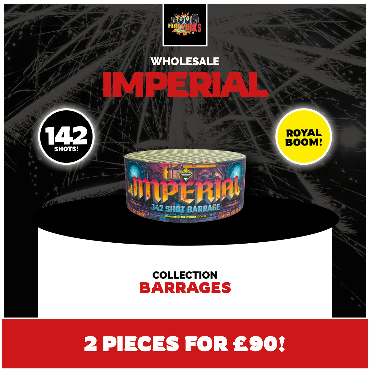 Wholesale - Imperial x 2 Pieces