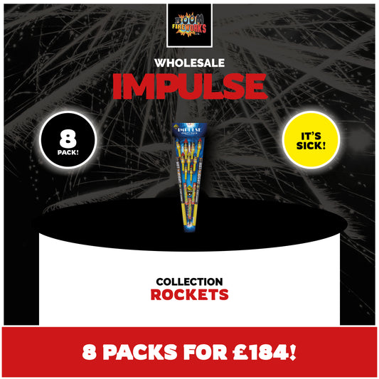 Wholesale - Impulse x 8 Packs