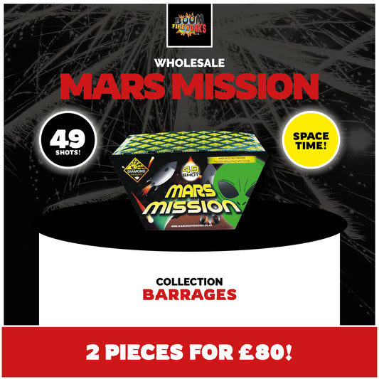 Wholesale - Mars Mission x 2 Pieces
