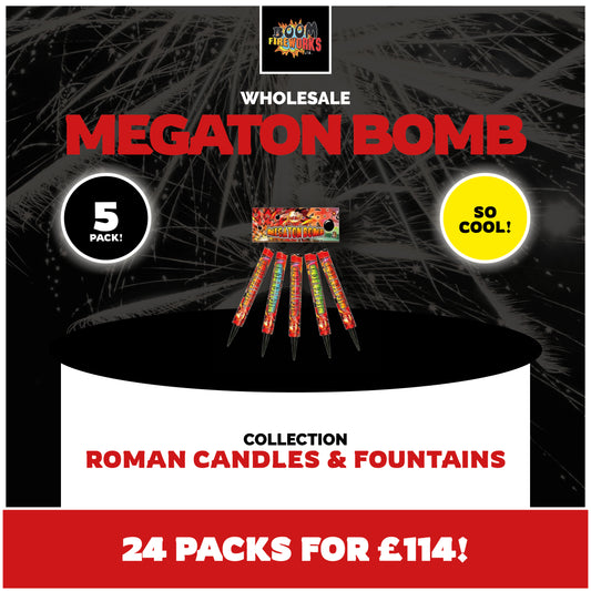 Wholesale - Megaton Bomb x 24 Pieces