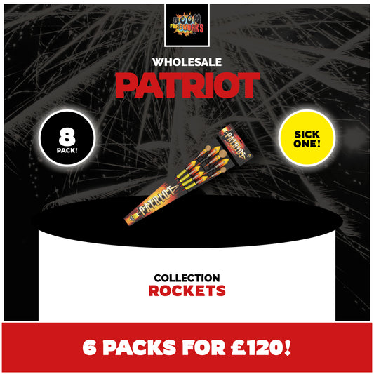 Wholesale - Patriot x 6 Packs