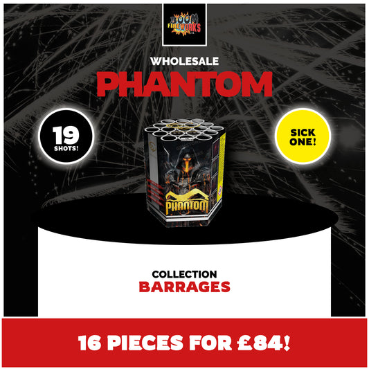Wholesale - Phantom x 16 Pieces