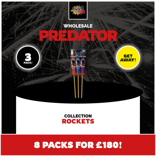 Wholesale - Predator x 8 Packs
