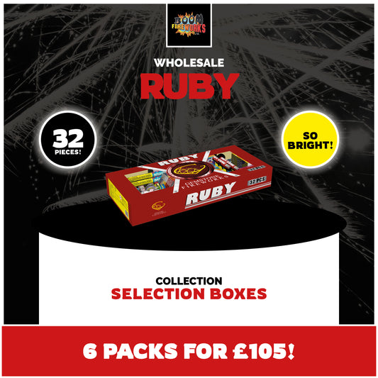Wholesale - Ruby x 6 Packs