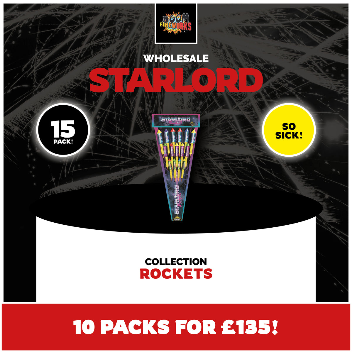 Wholesale - Starlord x 10 Packs
