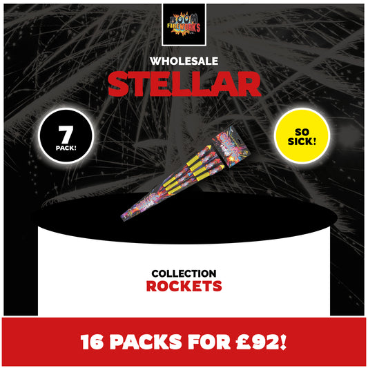 Wholesale - Stellar x 16 Packs